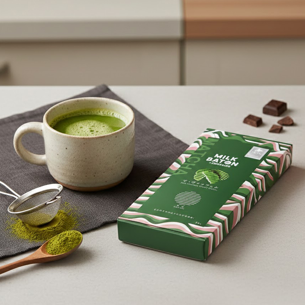 ミルクバトン ザ・ヴァッフェル 抹茶