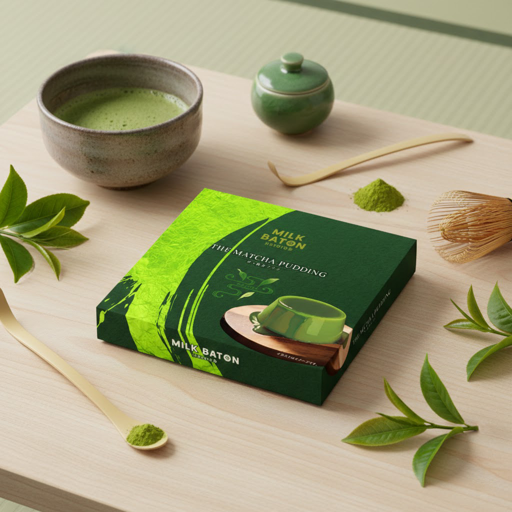 ミルクバトン ザ・抹茶プリン