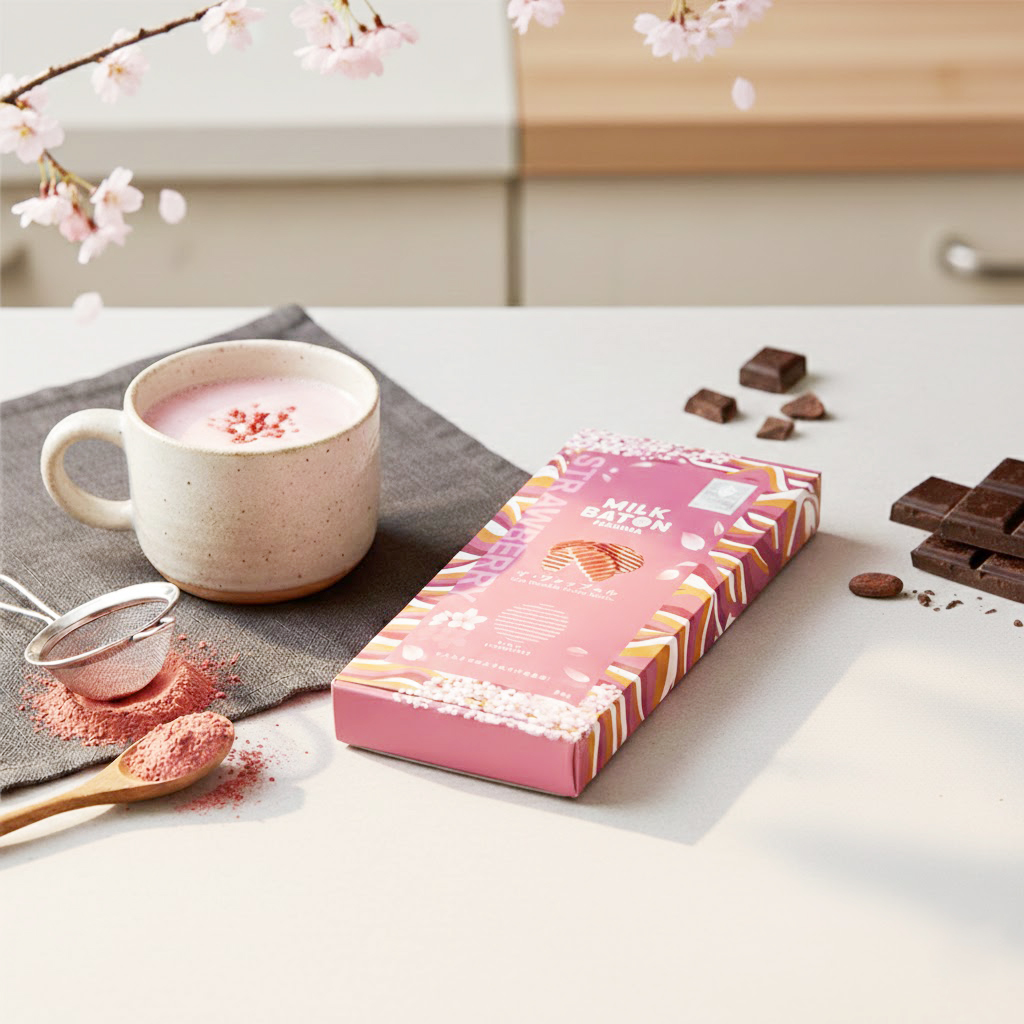 ミルクバトン ザ・ヴァッフェル イチゴ